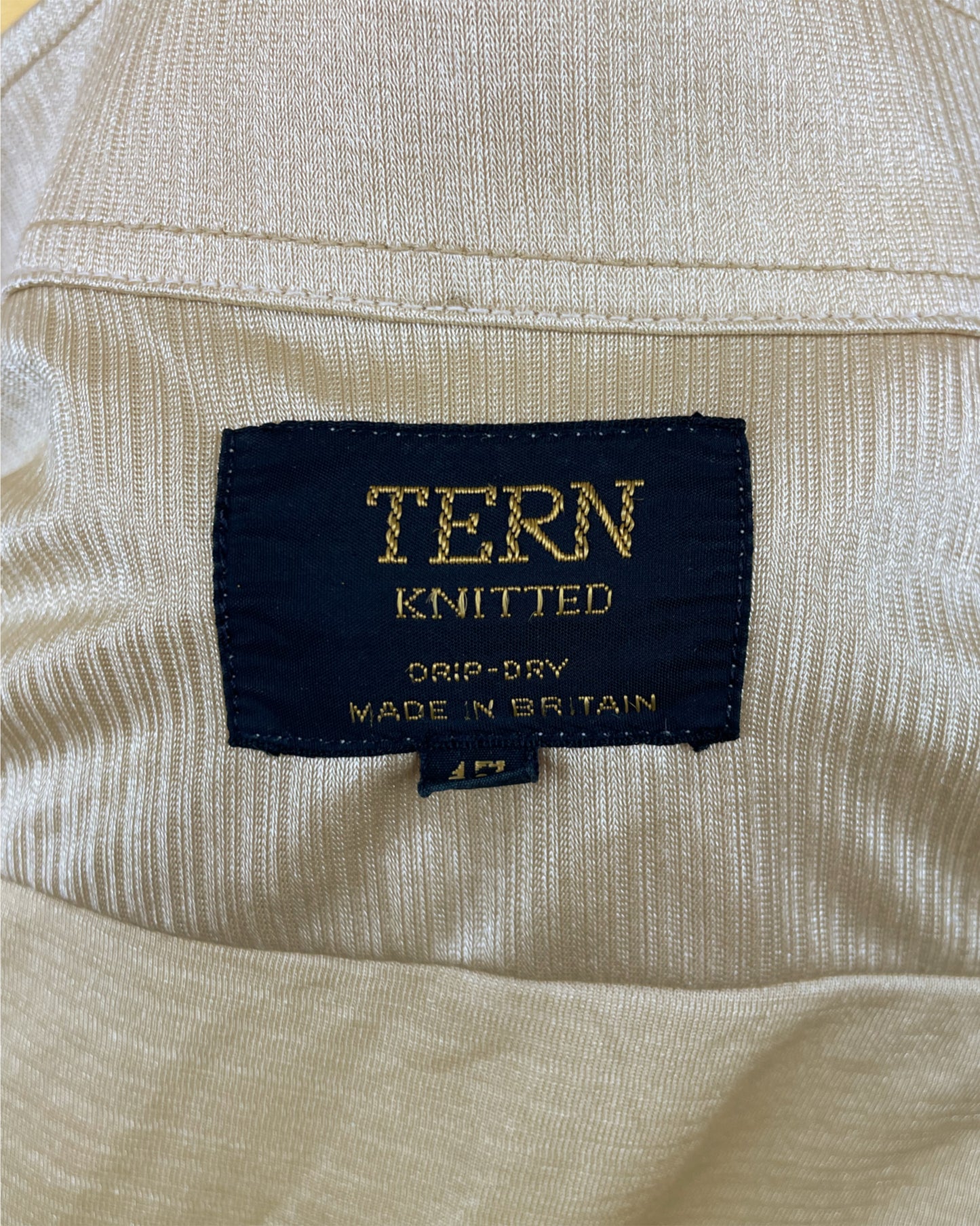 Vintage 1960’s 1970’s Gold Beagle Collar Shirt by Terrow