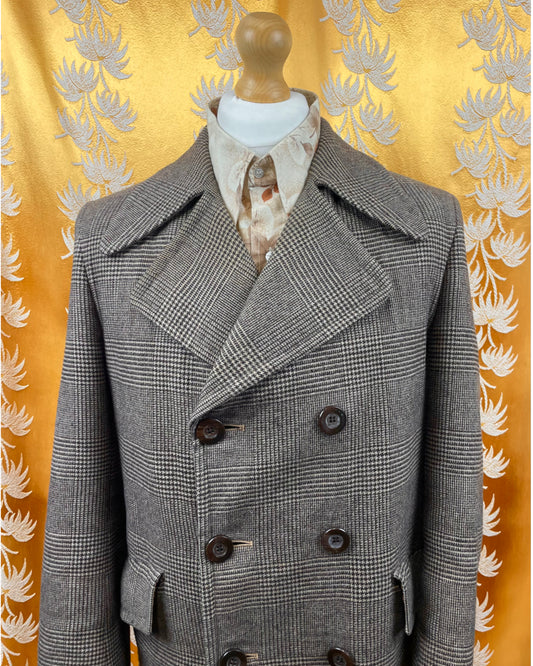 Vintage 1970’s Wool Overcoat by Hepworths