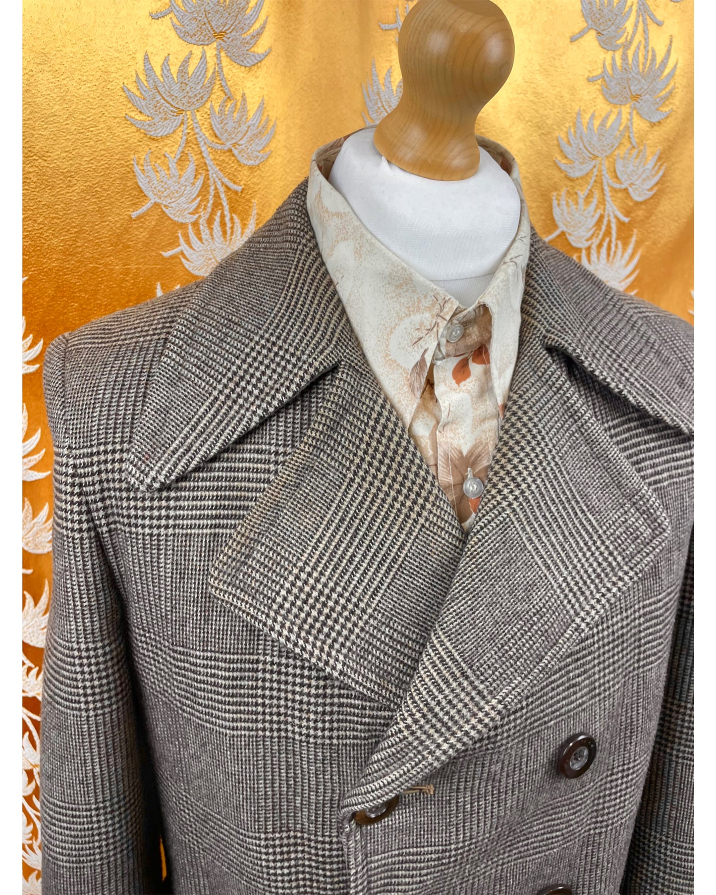 Vintage 1970’s Wool Overcoat by Hepworths