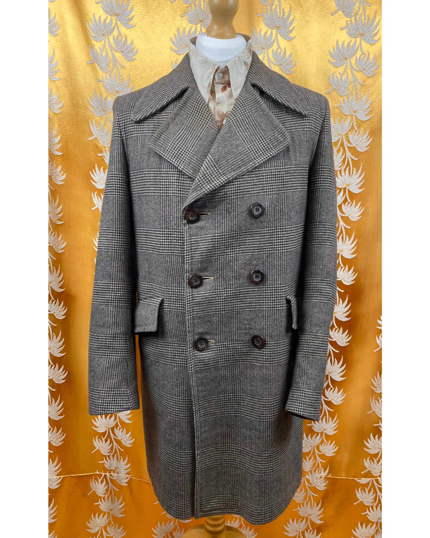 Vintage 1970’s Wool Overcoat by Hepworths