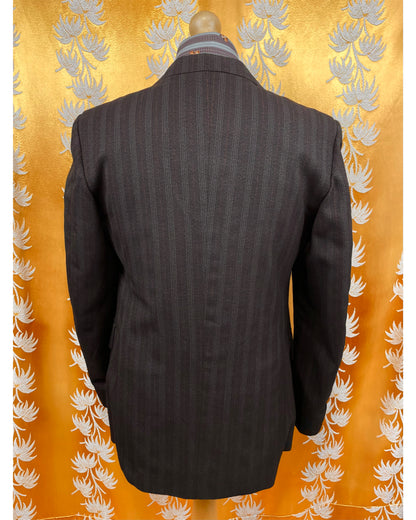 Vintage 1970’s Brown Two Piece Suit by Alexandre