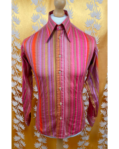 1960’s 1970’s Psychedelic Shirt by Double Two