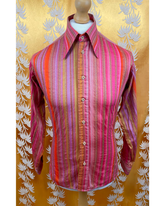 1960’s 1970’s Psychedelic Shirt by Double Two