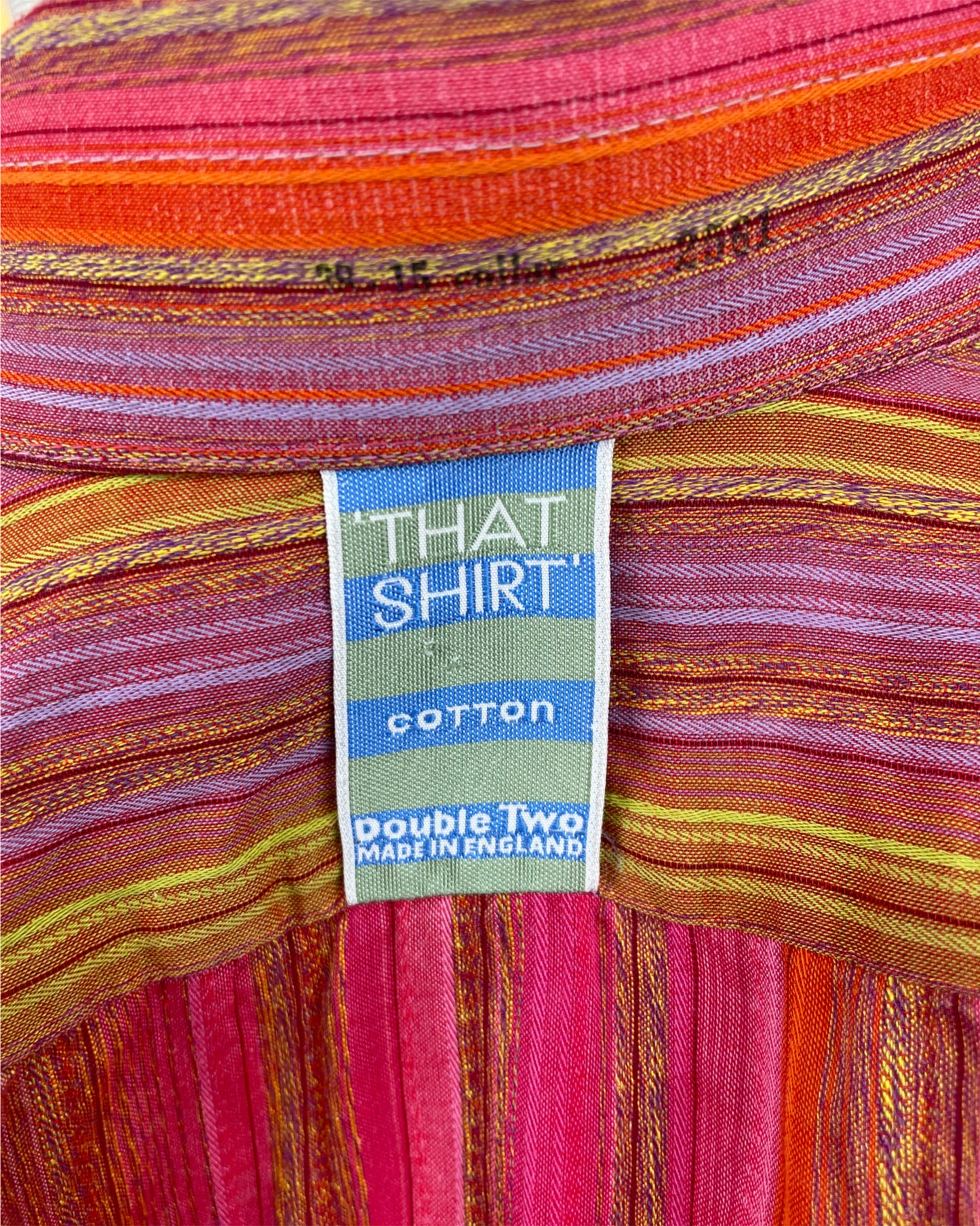 1960’s 1970’s Psychedelic Shirt by Double Two