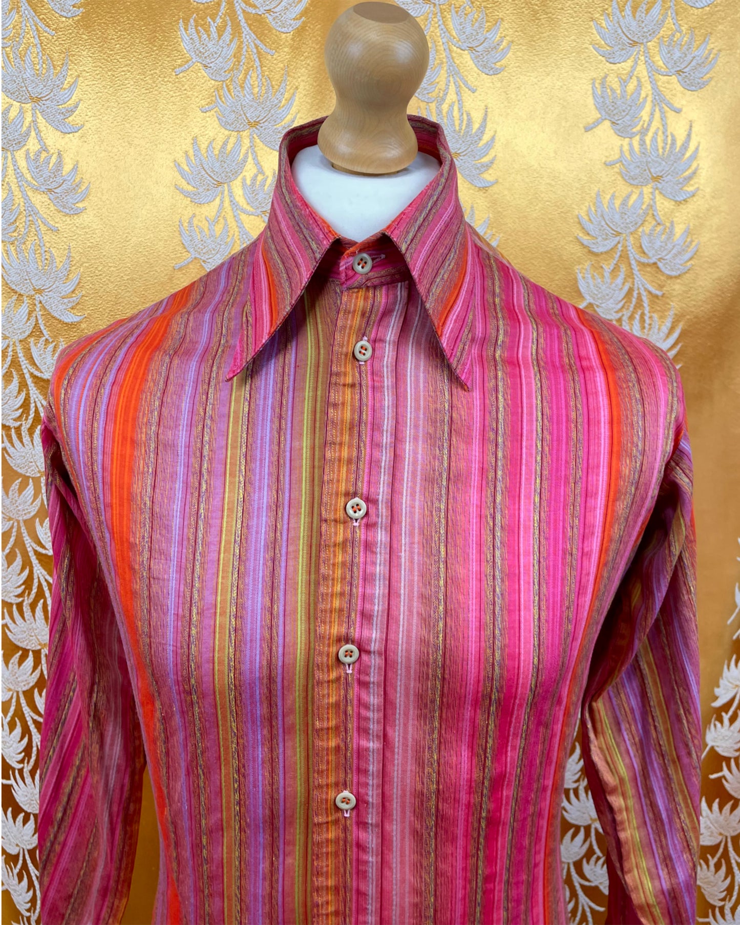 1960’s 1970’s Psychedelic Shirt by Double Two