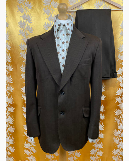Vintage 1960’s 1970’s Two-Piece Flared Suit by John Collier
