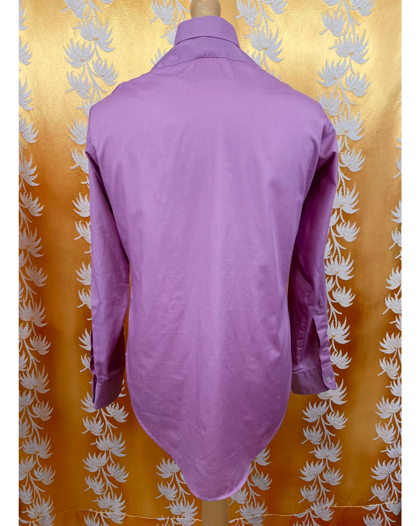 Vintage 1960’s Pink Beagle Collar Shirt by Royal Gold