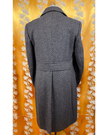Vintage 1960’s 1970’s Deadstock Mens Wool Trench Coat by Maier